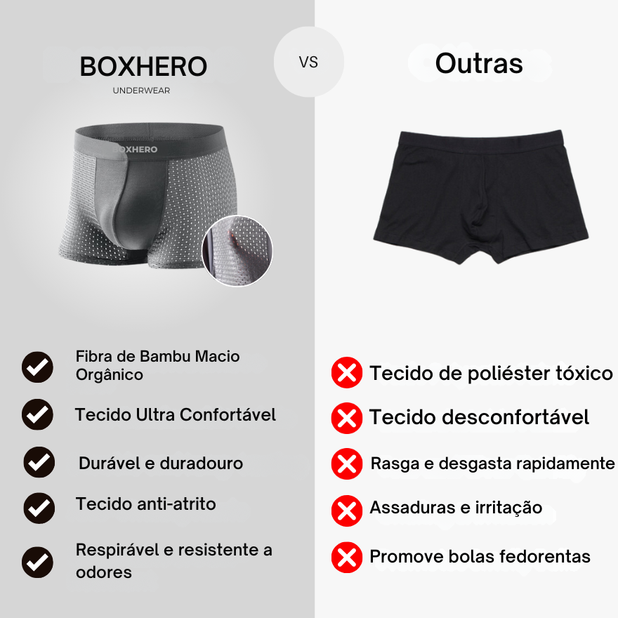 BoxHero Comfort Pack — conforto absoluto em cada uso