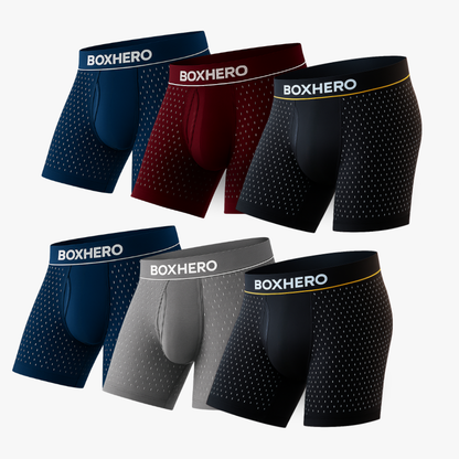BOXHERO 2.0 BOXER DE FIBRA DE BAMBU - CONFORTO O DIA TODO