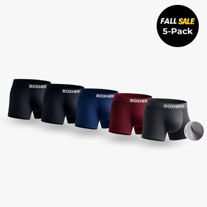 Boxers Reinventadas: Conforto Sustentável que Acompanha Você - Pacote com 5