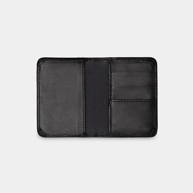 Carteira masculina de couro Kompakt