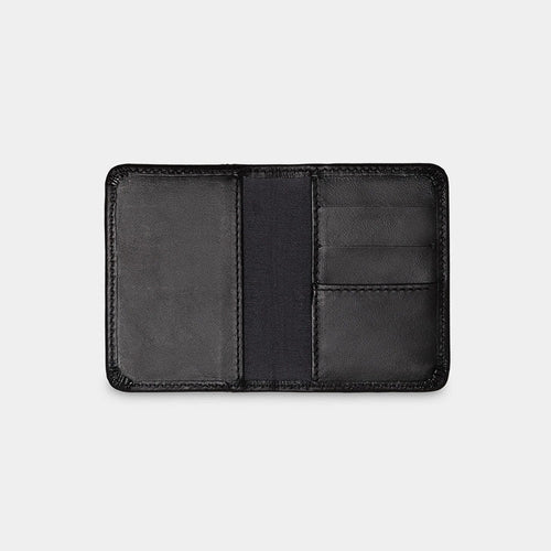 Carteira masculina de couro Kompakt