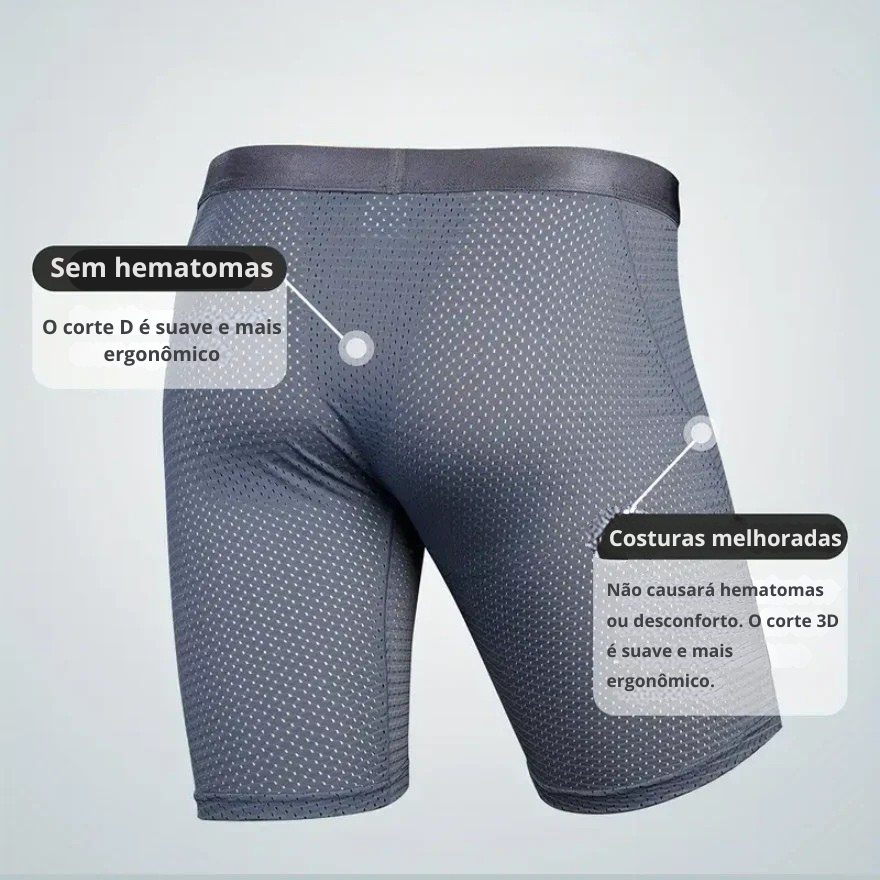 Shorts Boxer Longos Boxhero (Compre 2 e Leve 2 GRÁTIS)