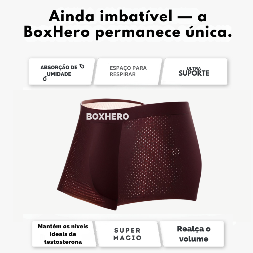 Pacote com 3 Cuecas Boxer Pretas 1.0 - Premium em Fibra de Bambu